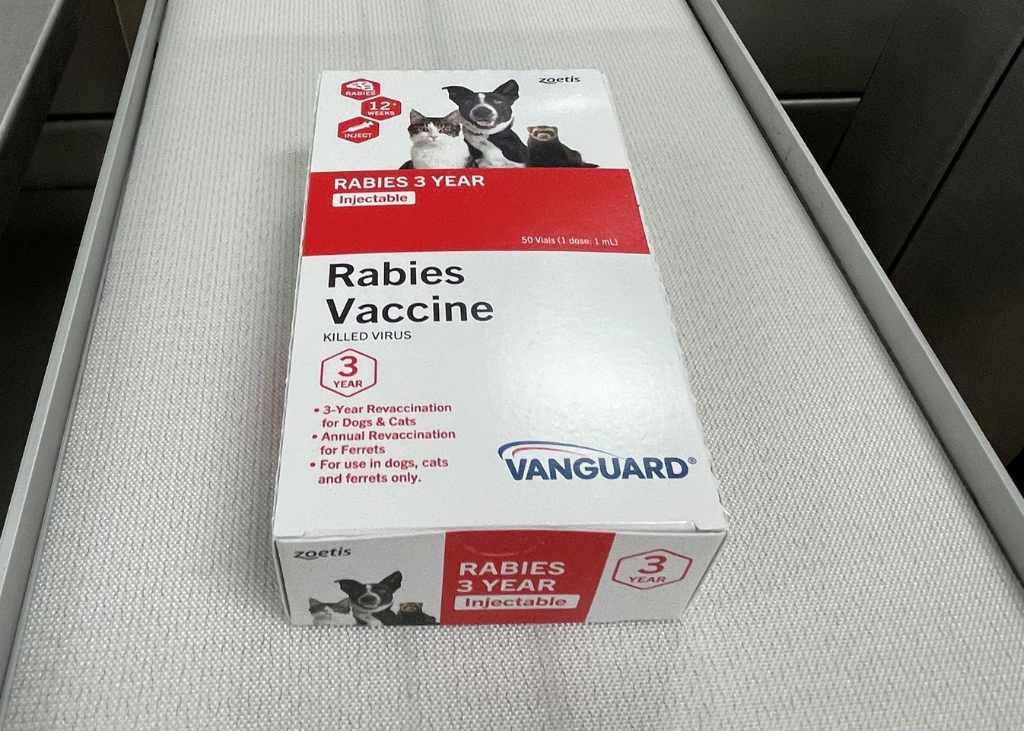 Rabies paperboard packaging
